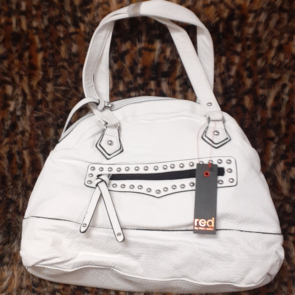 Red by Marc Ecko leather handbag New